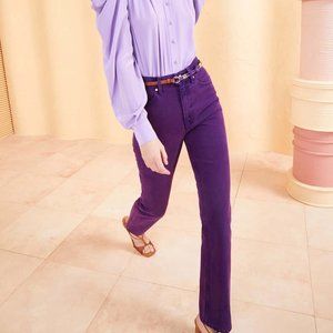 Ulla Johnson Agnes Jean in Cassis Size 24 NWT